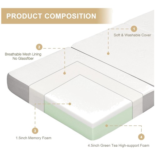 Single memory foam - single,