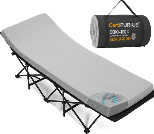 Camping cot pad inch memory - camping,